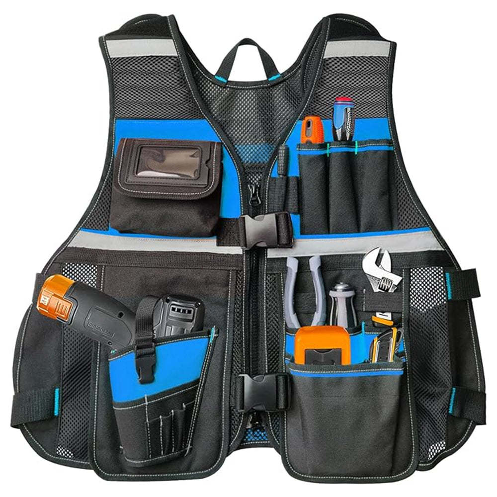 Tool Vest Electrician, Tool Vest for Men, Work Tool Vest