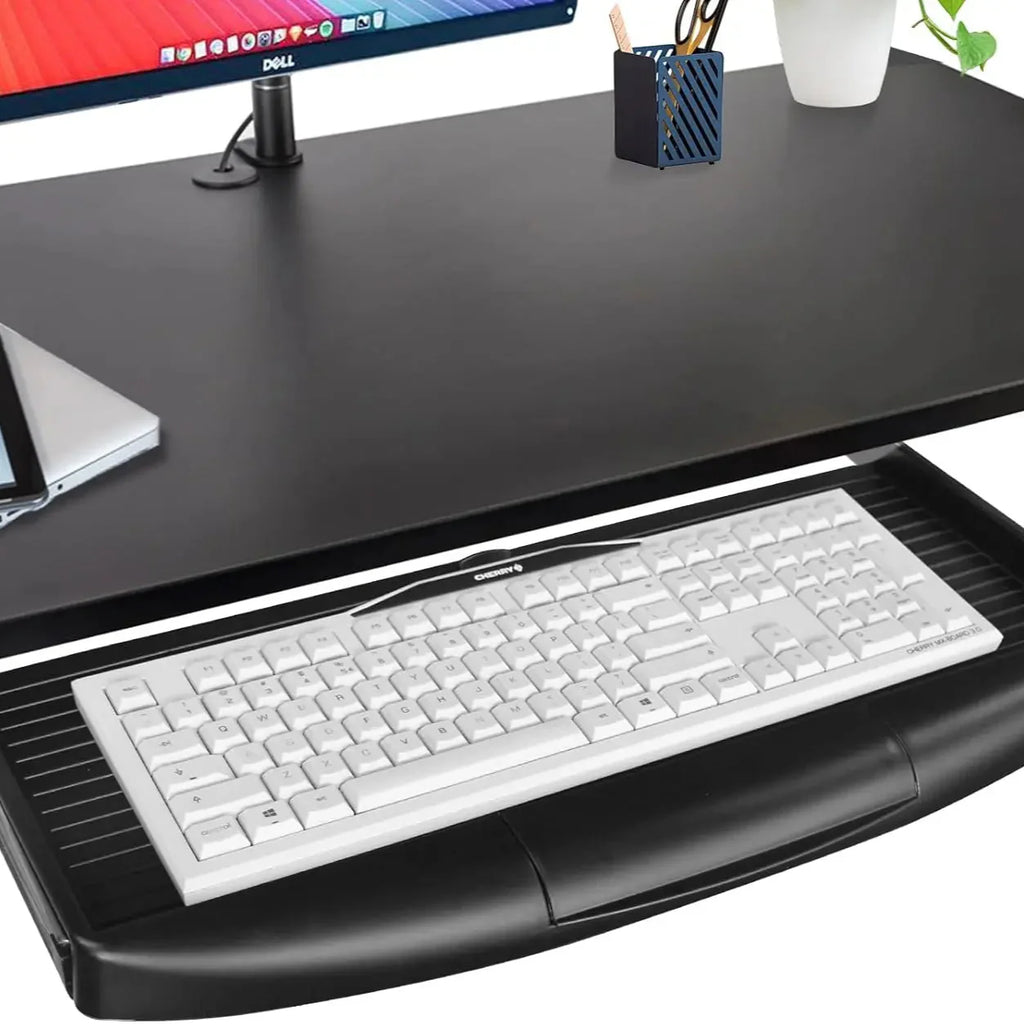 Under Desk Sliding Keyboard Tray