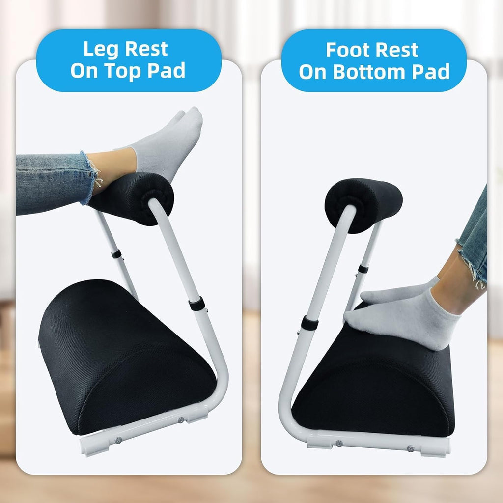 Adjustable Foot & Leg Rest with Detachable Cushion