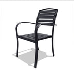Outdoor Leisure Tables And Chairs Balcony Community Courtyard Balcony Tieyi Milk Tea Shop Antiseptic Wood Tables And Chairs Outdoor Plastic Wood Furniture
