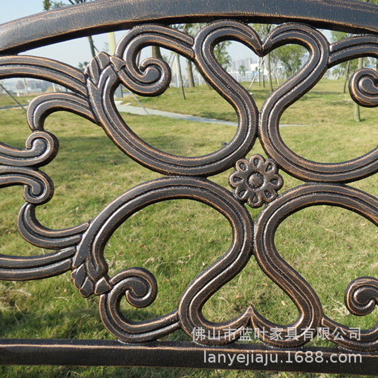 Outdoor Cast Aluminum Disassembly Tables And Chairs Balcony Outdoor Courtyard Leisure Tables And Chairs Outdoor Coffee Shop Dining Room Tables And Chairs