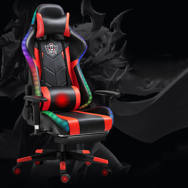 Super-King Ergonomic Gaming Chair with Bluetooth Speaker