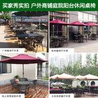 Outdoor Rattan Chair Courtyard Combination Outdoor Cafe Outdoor Courtyard Rattan Table And Chair Balcony Bar Table And Chair Three Piece Set