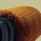 Warm knee protection thickened elderly double-layer thickened knitting knee protection plush
