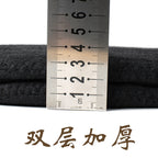 Warm knee protection thickened elderly double-layer thickened knitting knee protection plush