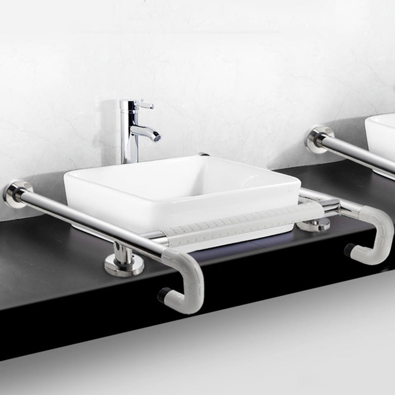 Barrier free wash basin power support toilet toilet elderly disabled wash basin column handrail