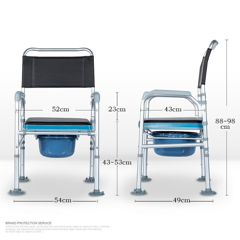 Toilet Chair Mobile Toilet Wholesale Elderly Toilet Chair Room Toilet Bathing Chair