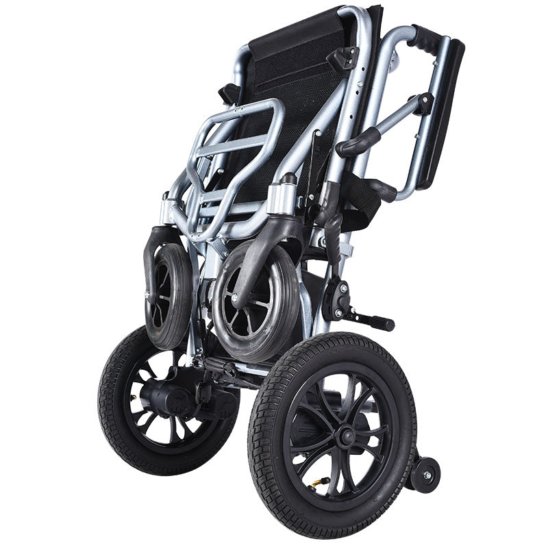 Aluminum alloy frame, gold lithium battery, electric wheelchair, portable for the disabled and the elderly
