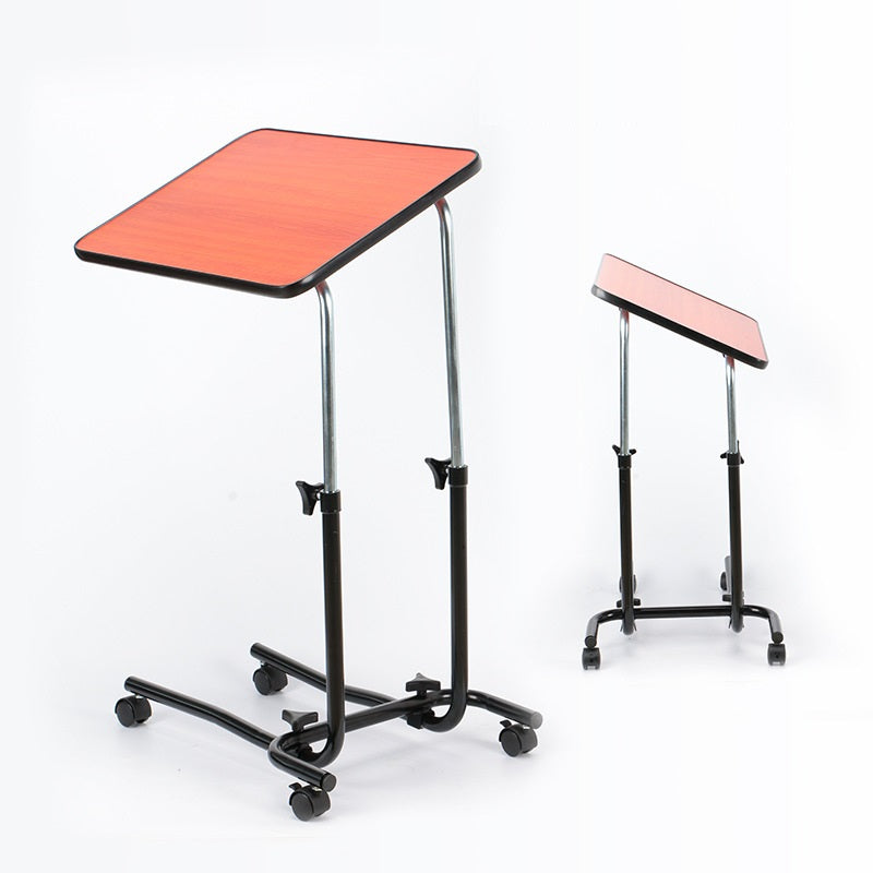 Lifting portable medical bedside table Manufacturer direct sales patient care bed table Simple computer table