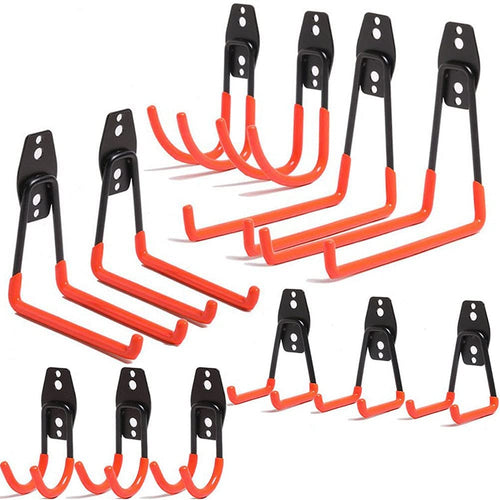 12Pack Max 80lbs Garage Hooks Wall