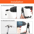 12Pack Max 80lbs Garage Hooks Wall