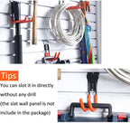 12Pack Max 80lbs Garage Hooks Wall