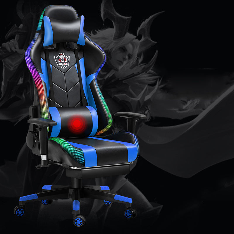 Super-King Ergonomic Gaming Chair with Bluetooth Speaker