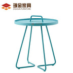 Foshan Direct Supply Color Tea Table Outdoor Simple Tea Table Beach Terrace Living Room Furniture Leisure Tea Table