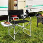 Portable Camping Chair with Side Table