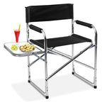 Portable Camping Chair with Side Table