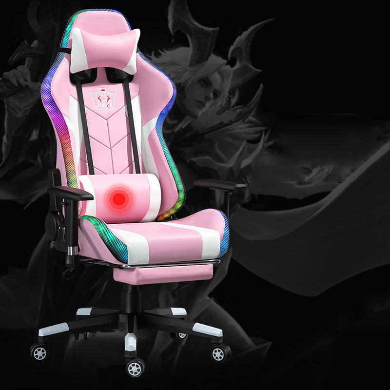 Super-King Ergonomic Gaming Chair with Bluetooth Speaker