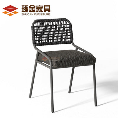Direct Supply Imitation Rattan Single Chair Living Room Leisure Lazy Sofa Balcony Restaurant Terrace Coffee Table Combination