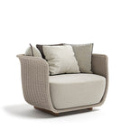 Nordic Outdoor Courtyard Garden Outdoor Sofa Tea Table Combination Sunshine Room Model Room Living Room Hotel Rattan Sofa