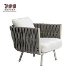Nordic Outdoor Rattan Chair Sofa Waterproof Sunscreen Outdoor Courtyard Garden Villa Home Stay Hotel Terrace Furniture Combination