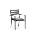 Outdoor Balcony Outdoor Tables And Chairs Courtyard Leisure All Aluminum Stretch Dining Table Combination Outdoor Sunscreen Antirust Tables And Chairs