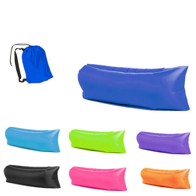 Outdoor Portable Lazy Inflatable Sofa Water Beach Grass Park Air Bed Sofa Toy