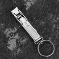 1PC Foldable 0.5cm Ultra thin Portable Stainless Steel Nail Toe Cutter Trimmer Scissor Manicure Pedicure Tool Fingernail Clipper|Clippers & Trimmers|