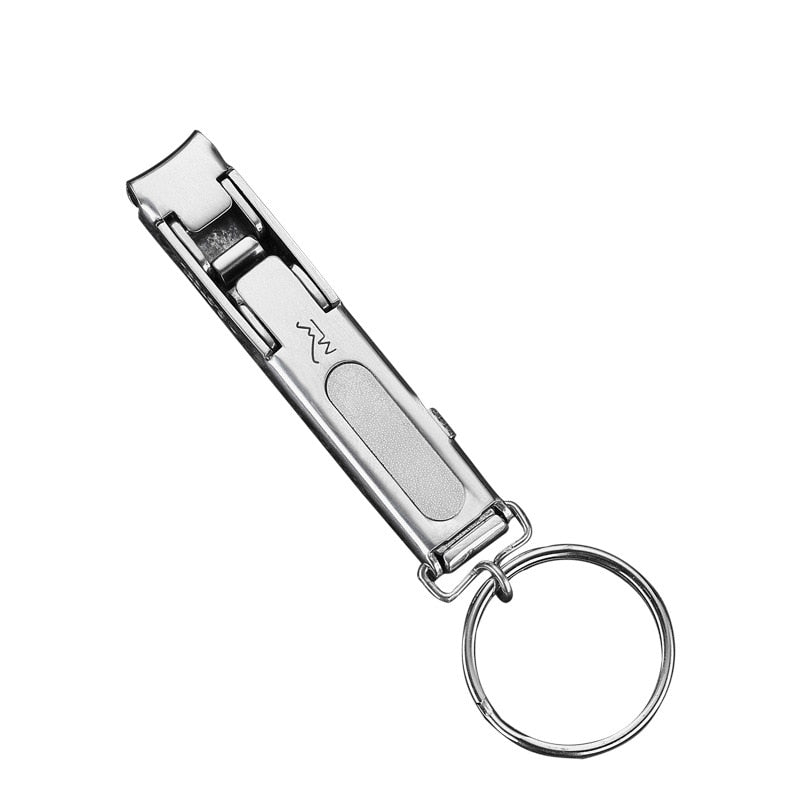 1PC Foldable 0.5cm Ultra thin Portable Stainless Steel Nail Toe Cutter Trimmer Scissor Manicure Pedicure Tool Fingernail Clipper|Clippers & Trimmers|