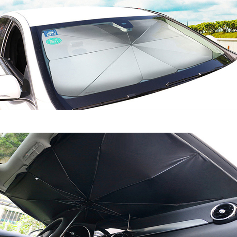 57 x 31 inch Retractable Brella Shield for Car