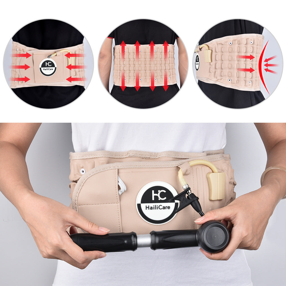 Inflatable waist protector waist retractor household waist protector fixing belt health care products