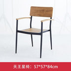 Outdoor Leisure Tables And Chairs Outdoor Nordic Courtyard Outdoor Terrace Plastic Wood Tables And Chairs Combined Furniture Outside The Balcony