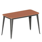 Nordic Courtyard Tables And Chairs Balcony Outdoor Leisure Tables And Chairs Combination Outdoor Iron Leisure Plastic Wood Tables And Chairs