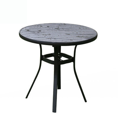 Outdoor Tables And Chairs Outdoor Courtyard Garden Leisure Restaurant Tables And Chairs Combination Plastic Wood Tables And Chairs Combination Simple Terrace Furniture