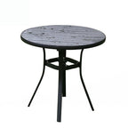 Outdoor Tables And Chairs Outdoor Courtyard Garden Leisure Restaurant Tables And Chairs Combination Plastic Wood Tables And Chairs Combination Simple Terrace Furniture