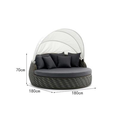 Outdoor Rattan Sofa Tea Table Combination Nordic Rattan Art Outdoor Sofa Courtyard Balcony Rattan Furniture