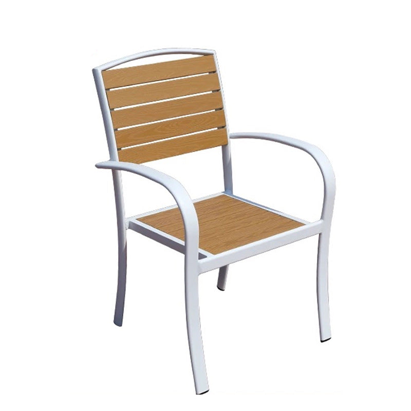 Outdoor Leisure Plastic Wood Tables And Chairs