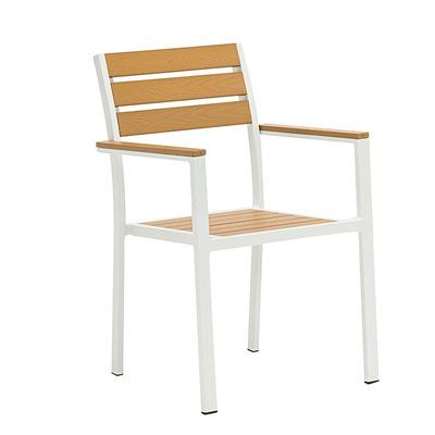 Factory Price Plastic Wood Tables And Chairs Outdoor Anti-corrosion Outdoor Leisure Plastic Wood Tables And Chairs Combined Plastic Wood Tables And Chairs Cafe