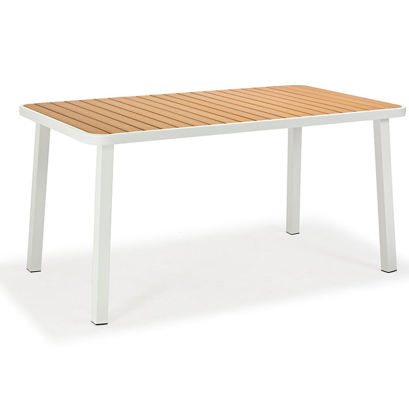 Outdoor Leisure Plastic Wood Tables And Chairs