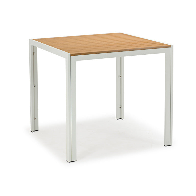 Outdoor Leisure Plastic Wood Tables And Chairs