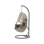 Direct Supply Pull Flower Basket Chair Outdoor Modern Simple Leisure Balcony Single Swing Courtyard Rattan Chair Hanging Chair