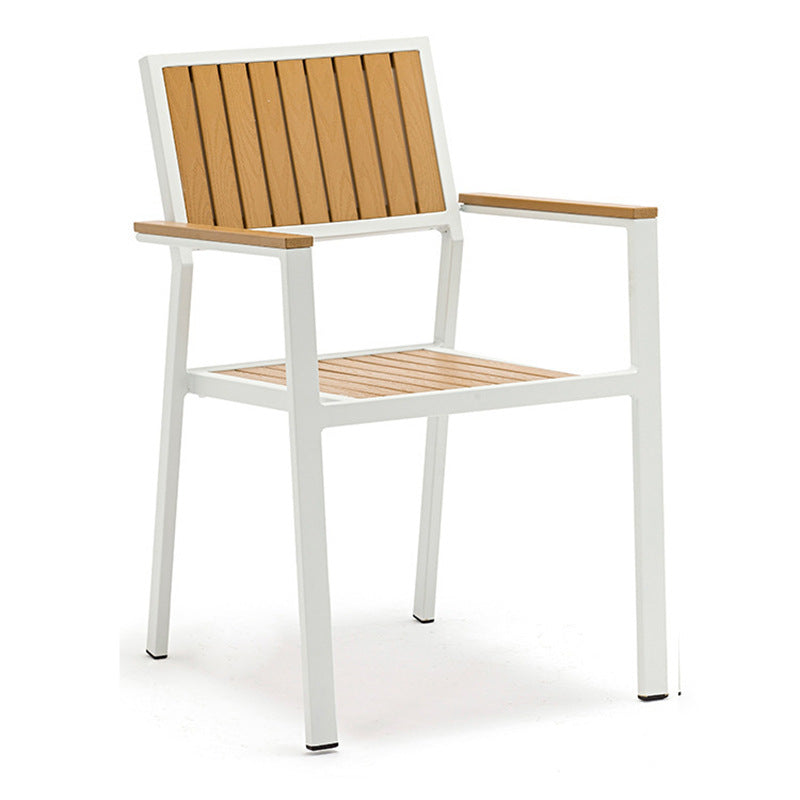 Outdoor Leisure Plastic Wood Tables And Chairs