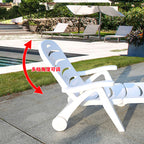 Outdoor Swimming Pool Reclining Chair Bed Balcony Lunch Break Nap Chair Outdoor Courtyard Folding Reclining Leisure Beach Chair Reclining Chair