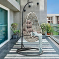 Direct Supply Pull Flower Basket Chair Outdoor Modern Simple Leisure Balcony Single Swing Courtyard Rattan Chair Hanging Chair