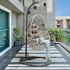Direct Supply Pull Flower Basket Chair Outdoor Modern Simple Leisure Balcony Single Swing Courtyard Rattan Chair Hanging Chair
