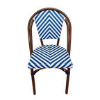 North European And American Home Stay Restaurant Outdoor Rattan Chair Balcony Cafe Rattan Chair Milk Tea Shop Single Chair