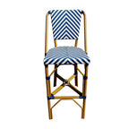 North European And American Home Stay Restaurant Outdoor Rattan Chair Balcony Cafe Rattan Chair Milk Tea Shop Single Chair
