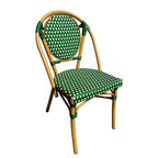 North European And American Home Stay Restaurant Outdoor Rattan Chair Balcony Cafe Rattan Chair Milk Tea Shop Single Chair