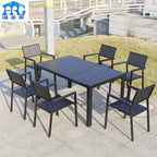 Outdoor Leisure Tables And Chairs Balcony Community Courtyard Balcony Tieyi Milk Tea Shop Antiseptic Wood Tables And Chairs Outdoor Plastic Wood Furniture