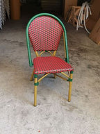 Nordic B B Restaurant Cafe Garden Balcony Outdoor Rattan Chair Milk Tea Shop Dessert Shop Table And Chair Combination