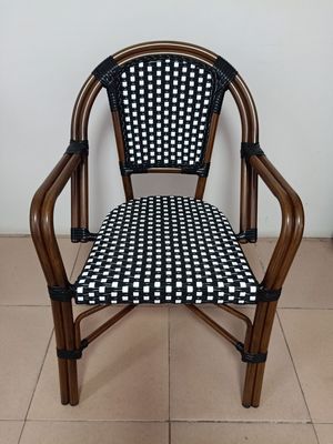 Nordic B B Restaurant Cafe Garden Balcony Outdoor Rattan Chair Milk Tea Shop Dessert Shop Table And Chair Combination